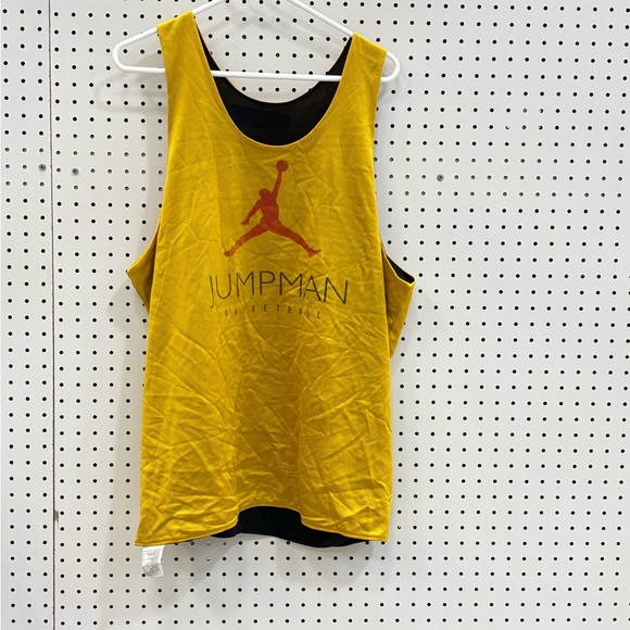 VINTAGE 90's NIKE AIR JORDAN JUMPMAN REVERSIBLE JERSEY TANK TOP XXL Beautiful